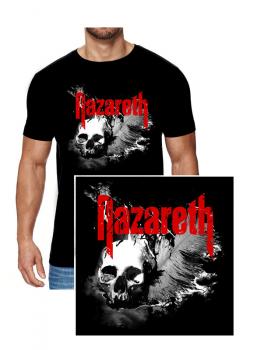 Nazareth / T-Shirt / Tattoed On My Brain / black + CD God Of The Mountain